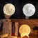 Umidificador de Ar Formato Lua com Led