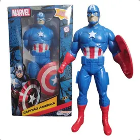 Boneco Marvel Capitão America 22cm