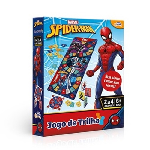 JOGO TRILHA HOMEM ARANHA - Gioca Brinquedos & Festa