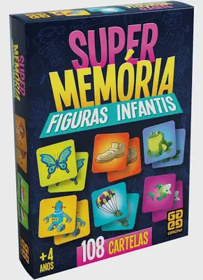 Jogo Supermemória Figuras Infantis