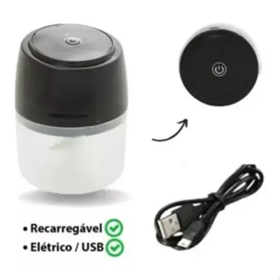 Mini Processador Com Entrada USB Preto