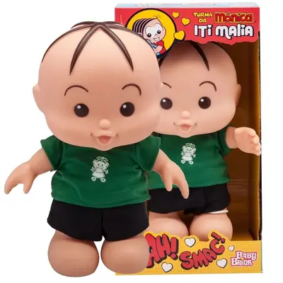 Boneco Cebolinha Iti Malia Turma da Mônica
