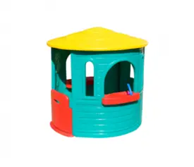 Casinha Ternura Amarela e Azul