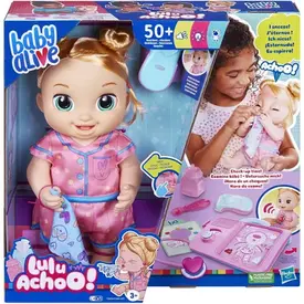 Boneca  Baby Alive Lulu Achoo Loira