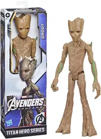 Boneco Articulado Groot Marvel Avengers -Titan Heroe Series