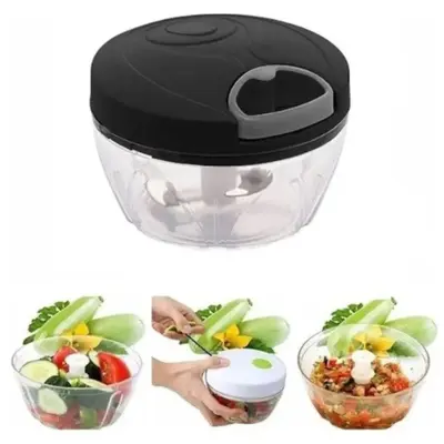 Mini Processador de Alimentos Manual 3 Lâminas