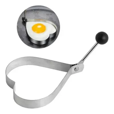 Modelador Coração Para Ovo Inox Para Cozinha