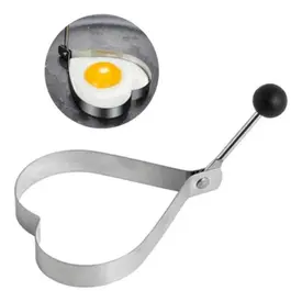 Modelador Coração Para Ovo Inox Para Cozinha