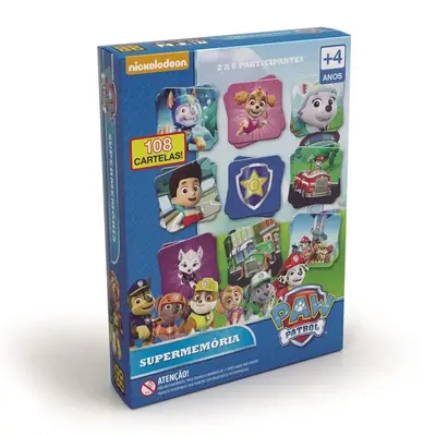 Jogo Supermemória Patrulha Canina
