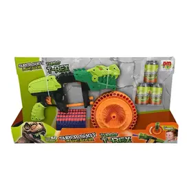 Lançador Super Shot Turbo T Rex 40 Dardos