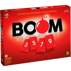 Jogo Boom Interativo De Tabuleiro e Fichas