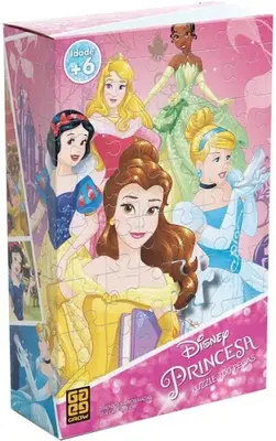 Quebra Cabeça 100 peças Princesas