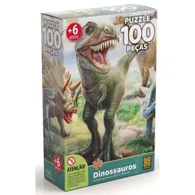 Quebra Cabeça P100 Dinossauros