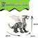Super Cyber Dino Spray com Luz e Som