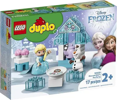 Lego Duplo a Festa do Chá da Elsa e Olaf