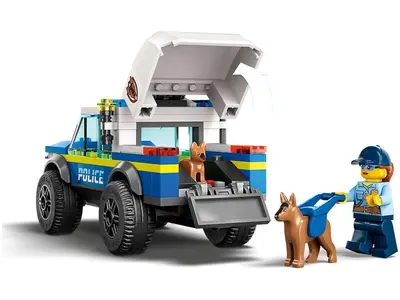 Lego City Treinamento Móvel de Cães Policiais