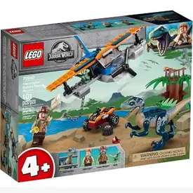Lego Jurrasic com World Velociraptor Missão