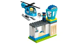 Lego Duplo Delegacia De Polícia e Helicóptero