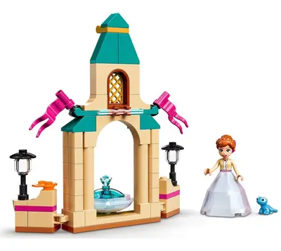 Lego Disney Pátio Do Castelo Da Anna