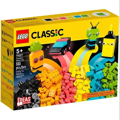 Lego Diversão Neon Criativa