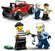 Lego Perseguição de Carro com Moto da Polícia