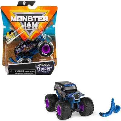 Carro Monster Jam Veiculo Son Uva Digger 1:64