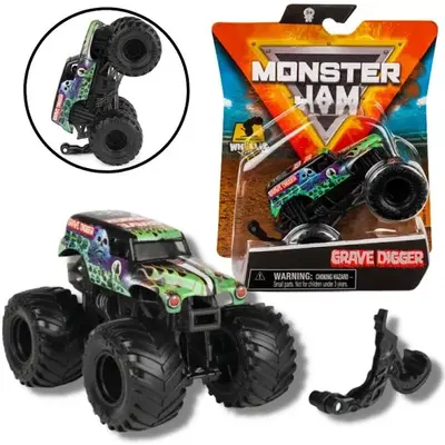 Carro Monster Jam Die Cast Breaking World Records