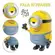 Boneco Minions Stuart Com Som Fala 10 Frases Brinquedo