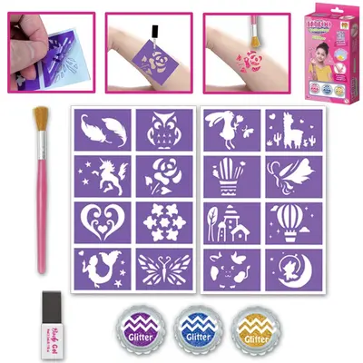Tatto Colletion Canetas Glitter Gel Com 03