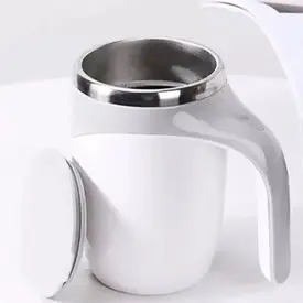 Copo Mixer de Inox com Tampa