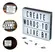 Luminária Led Ligyh Box A4 96 Letras