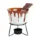 Conjunto Fondue Com 6 Peças e 1 Panela Em Cerâmica 385ml 11x15cm