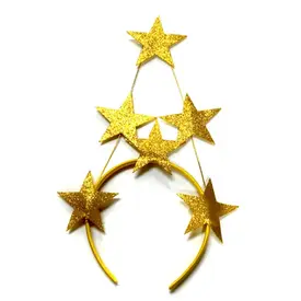 Tiara Deusa das Estrelas Fantasia de Carnaval Festas