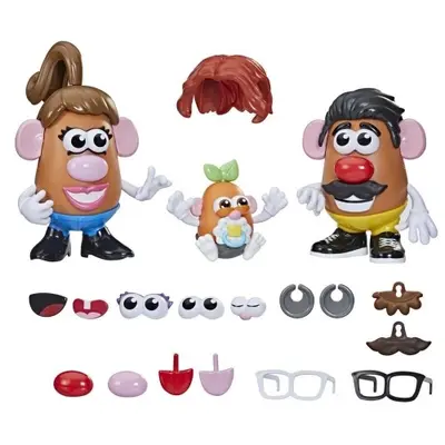 Mr Potato Criar Família Cabeça De Batata