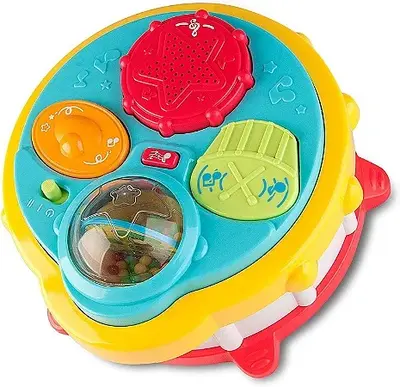 Meu Primeiro Tamborzinho Brinquedo Interativo