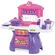 Cozinha Mini Chef Rosa com Água