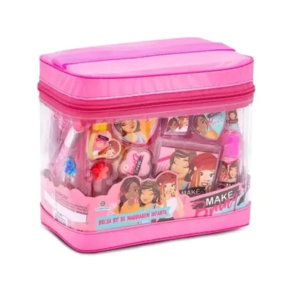 Maquiagem Infantil - Kit Bolsa Necessaire