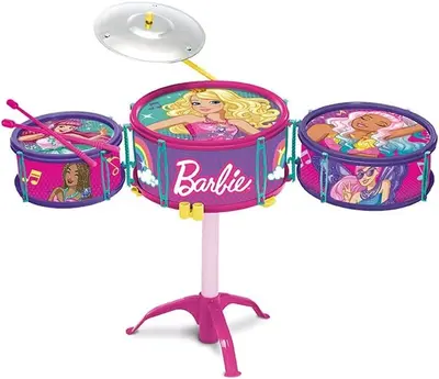 Barbie Bateria Infantil  Dreamtopia Musical