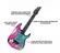 Guitarra Lol Surprise Eletrônica Infantil