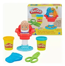 Play Doh Cabelo Maluco Barbearia com 2 Cores de Massinha