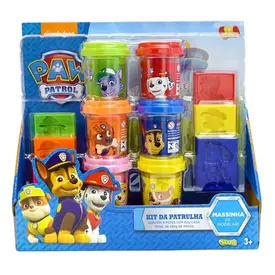 Kit Massinha de Modelar 6 Potes Patrulha Canina