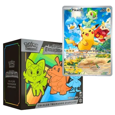 Jogo Pokemon EV2 Box Treinador Avançado Evoluções em Paldea
