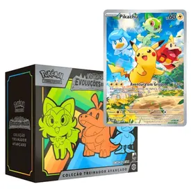 Jogo Pokemon EV2 Box Treinador Avançado Evoluções em Paldea