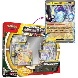 Jogo Pokémon - Baralho Batalha de Liga Miraidon Ex