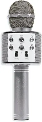 Microfone Infantil Bluetooth Star Voice Karaokê