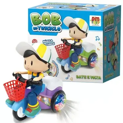 Carro Bate e Volta Bob no Triciclo