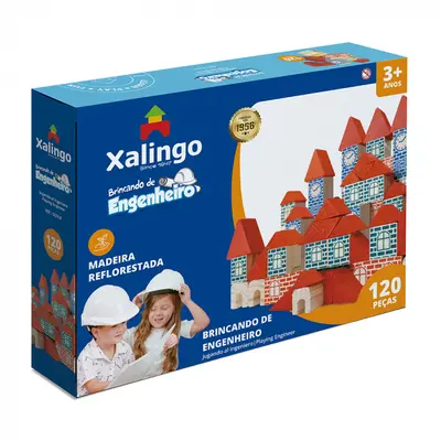 Brincando de Engenheiro 120 Peças