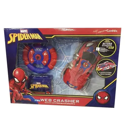 Carro Controle Remoto Ultimate Spider-Man 7 Funções
