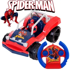 Carro Controle Remoto Buggy Hero Spiderman 7 Funções