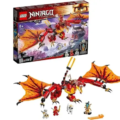 Lego Ninja Ataque Do Dragão Do Fogo